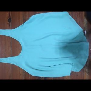 Mint Green Flowy Tank Top